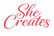 She creates - Home